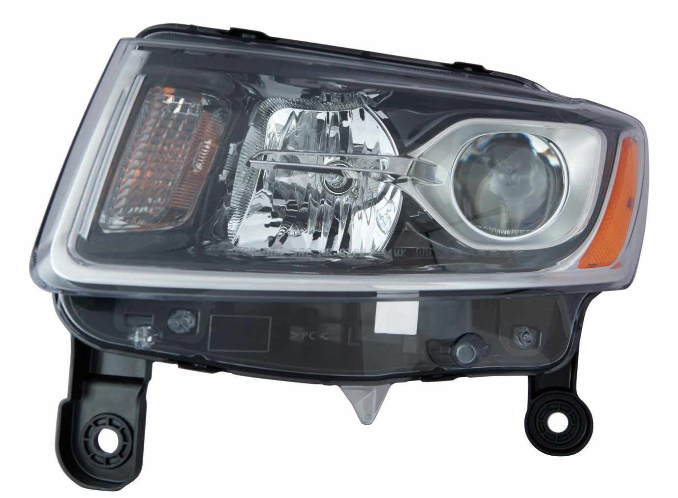 Phare avant gauche halogène pour Jeep Grand Cherokee 2014-2016, référence CH2502247C - Hunt Parts