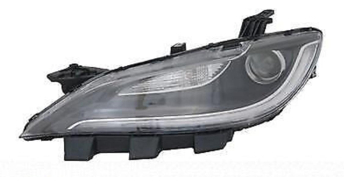 Phare avant gauche halogène avec feux de jour à LED et garniture noire de haute qualité pour Chrysler 200 Berline 2015-2017, référence CH2502261