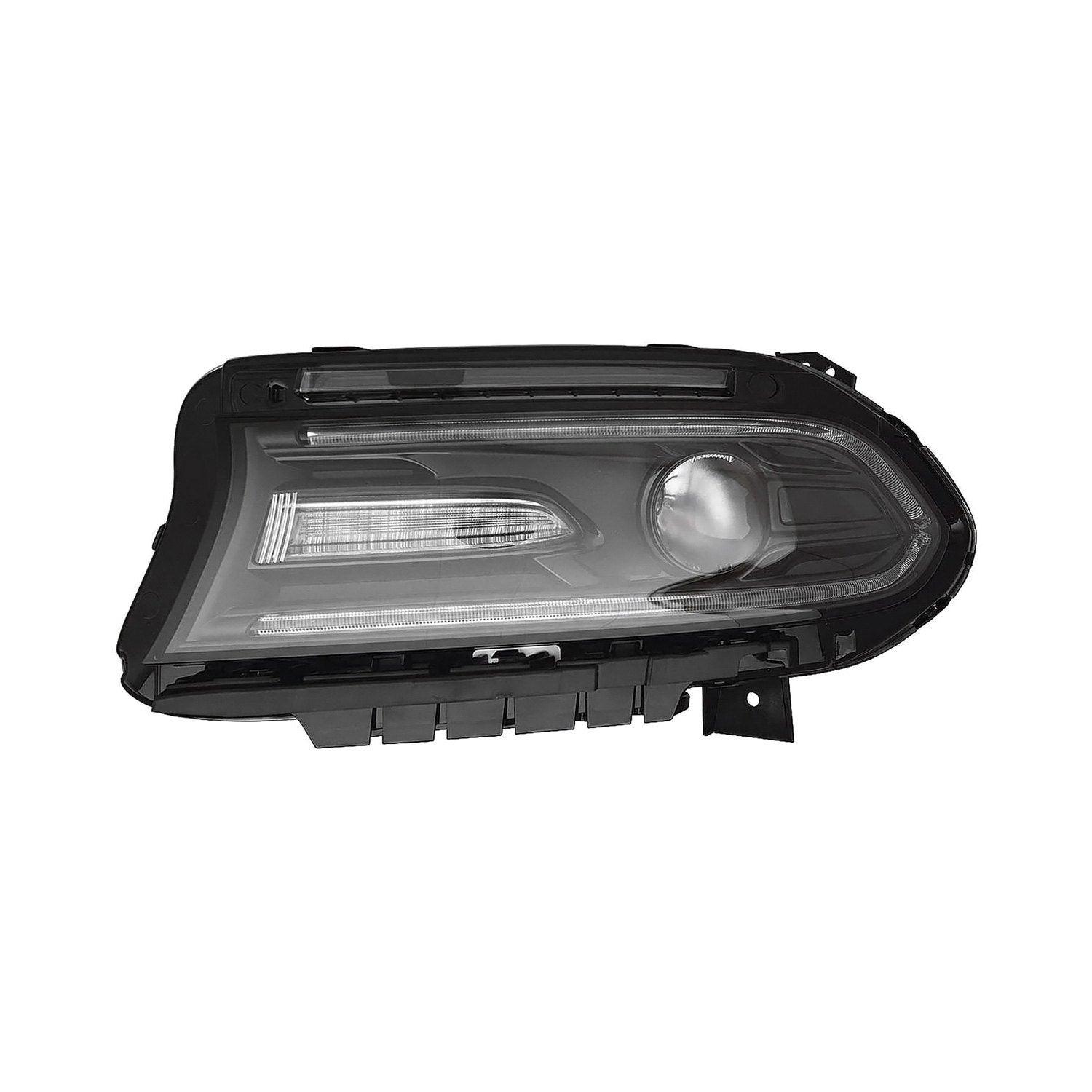 Phare avant côté conducteur Dodge Charger 2015-2018 HID haute qualité, CH2502271