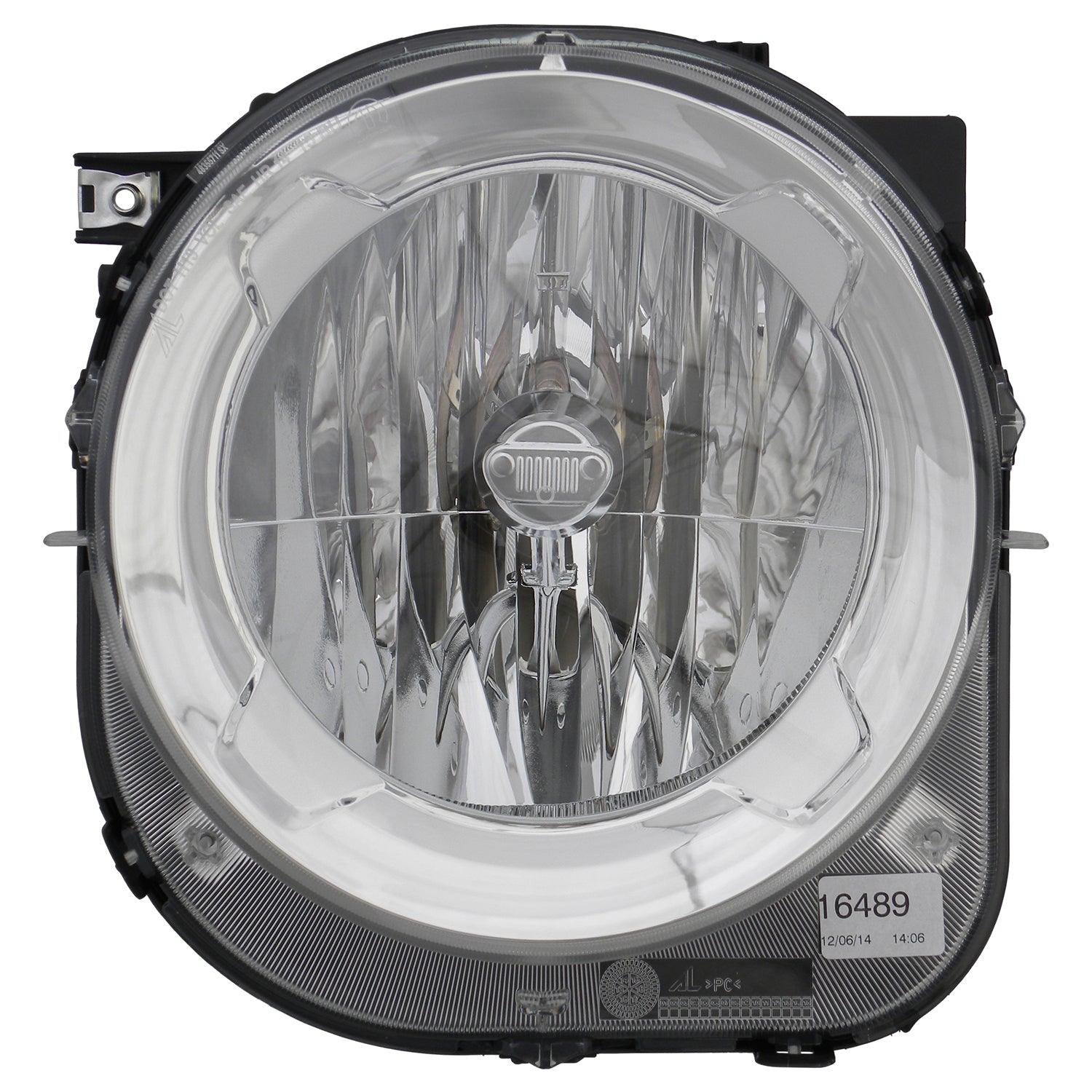 Phare avant gauche (côté conducteur) pour Jeep Renegade 2015-2018, halogène haute qualité, CH2502273