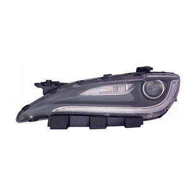 Phare avant gauche (côté conducteur) pour Chrysler 200 Berline 2016-2017, halogène avec LED et garniture chromée, haute qualité, CH2502293