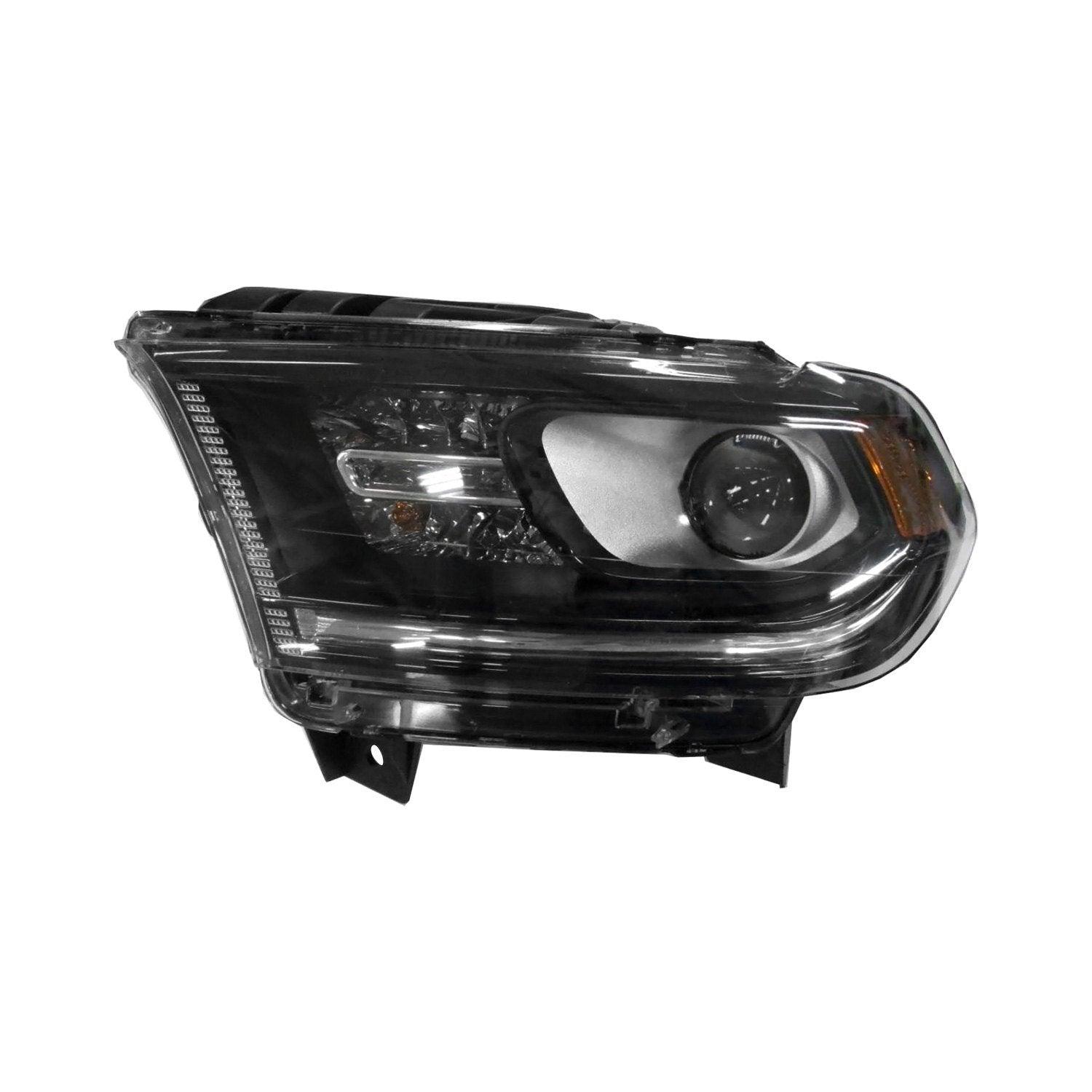 Phare avant côté conducteur pour Dodge Durango 2016-2021, sans ampoule LED, enjoliveur chromé de haute qualité, CH2502303