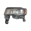 Head Lamp Driver Side Jeep Grand Cherokee 2017-2021 Halogen With Black Bezel High Quality , Ch2502309