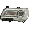 2018-2020 Chrysler 300 Head Lamp Driver Side Halogen With Chrome Bezel Projector Type High Quality