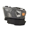 Head Lamp Driver Side Ram Ram 1500 2019-2022 Halogen With Black Trim High Quality , Ch2502328