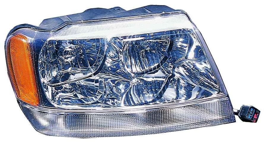Phare avant côté passager Jeep Grand Cherokee 1999-2004 Ltd Haute Qualité, CH2503120