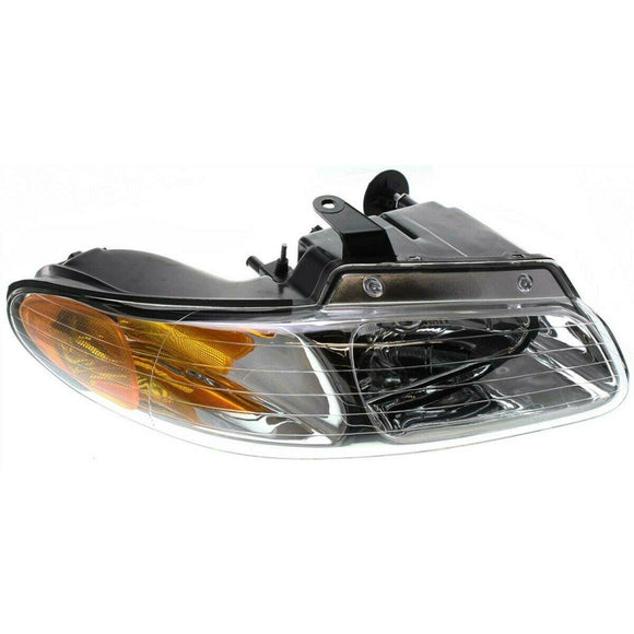 2000 Chrysler Town Country Head Lamp Passenger Side Without Quad Lamp