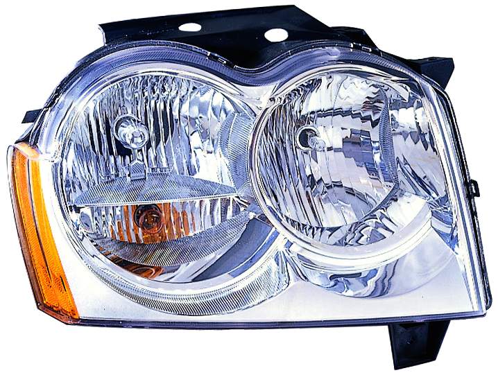 Phare avant côté passager Jeep Grand Cherokee 2005-2007 Capa - Pièces détachées Hunt