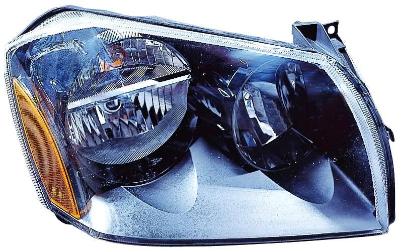 Phare avant côté passager pour Dodge Magnum 2005-2007 avec enjoliveur noir, 2,7-3,5 L, haute qualité, CH2503166