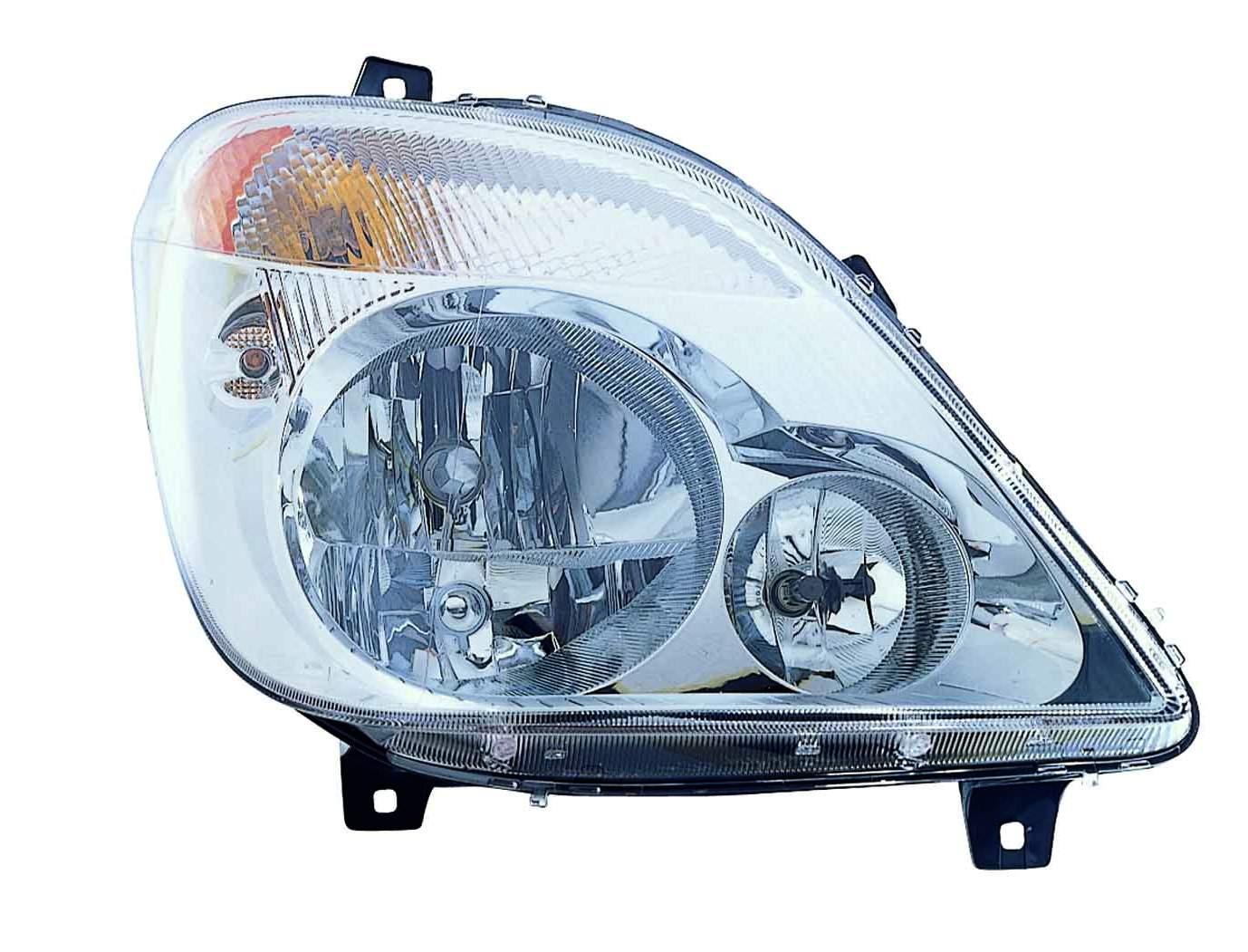 Phare avant côté passager Mercedes Sprinter 2500 2010-2013 Halogène haute qualité, CH2503198