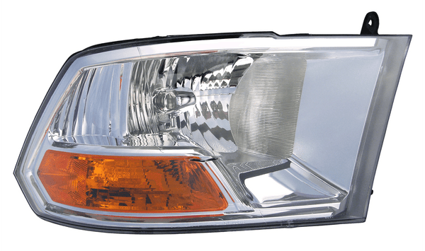 Head Lamp Passenger Side Dodge Ram 2500 2010 Without Quad High Quality , CH2503217
