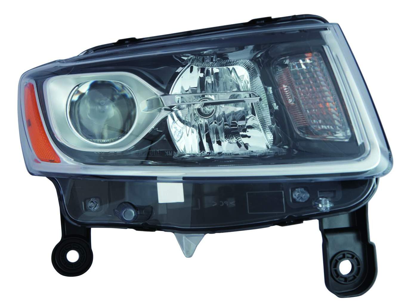 Phare avant côté passager Jeep Grand Cherokee 2014-2016, halogène, référence CH2503247C - Hunt Parts