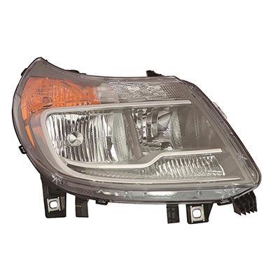 Phare avant côté passager pour Ram Promaster 1500 2014-2021 sans feux de jour, haute qualité, CH2503254