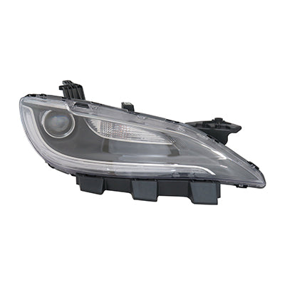 Head Lamp Passenger Side Chrysler 200 Sedan 2015-2017 Without Led Drl Chrome Trim Capa , Ch2503260C