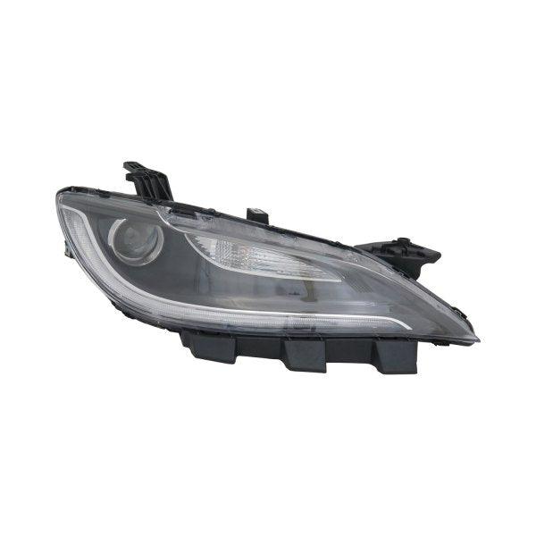 Phare avant côté passager pour Chrysler 200 Berline 2015-2017, halogène avec feux de jour à LED, finition noire, haute qualité, CH2503261