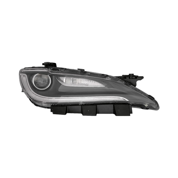 Head Lamp Passenger Side Chrysler 200 Sedan 2015-2016 Hid With Led Drl Chrome Trim Capa , Ch2503264C