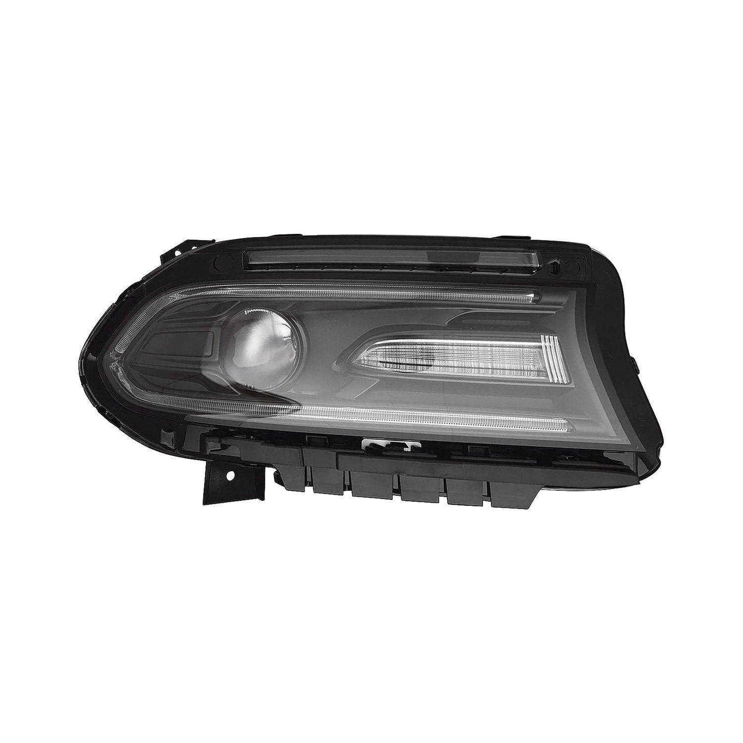 Phare avant côté passager Dodge Charger 2015-2018 HID haute qualité, CH2503271