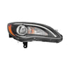 Head Lamp Passenger Side Chrysler 200 Convertible 2011-2014 Halogen Black Bezel S Model Capa , Ch2503275C