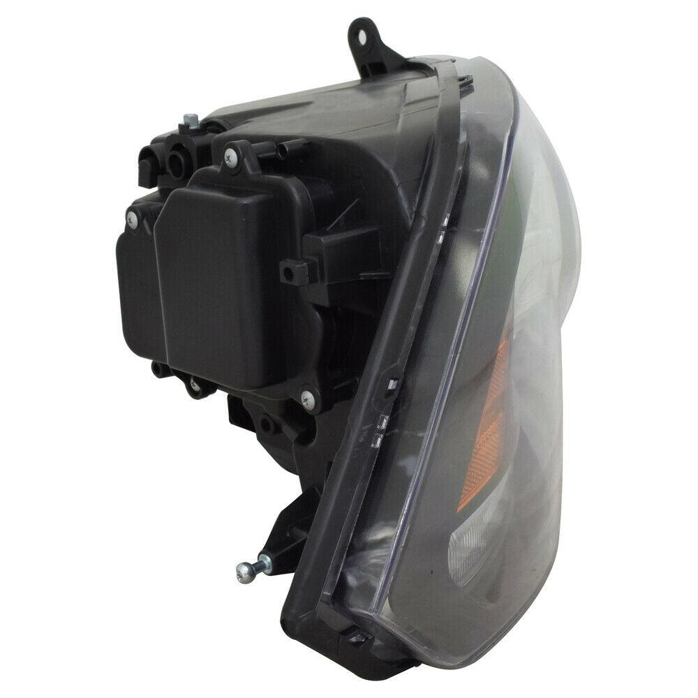Phare avant côté passager pour Ram 1500 Classic 2019, projecteur halogène, contour noir, qualité économique, CH2503289U
