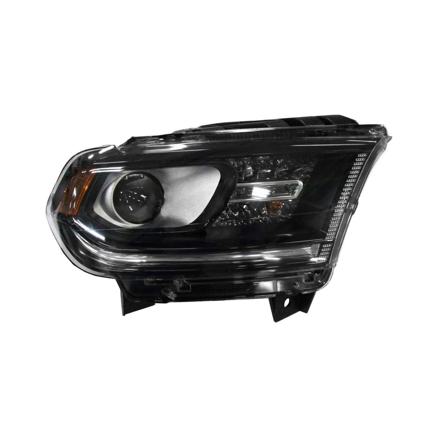 Phare avant côté passager pour Dodge Durango 2016-2021, sans ampoule LED, garniture chromée de haute qualité, CH2503303