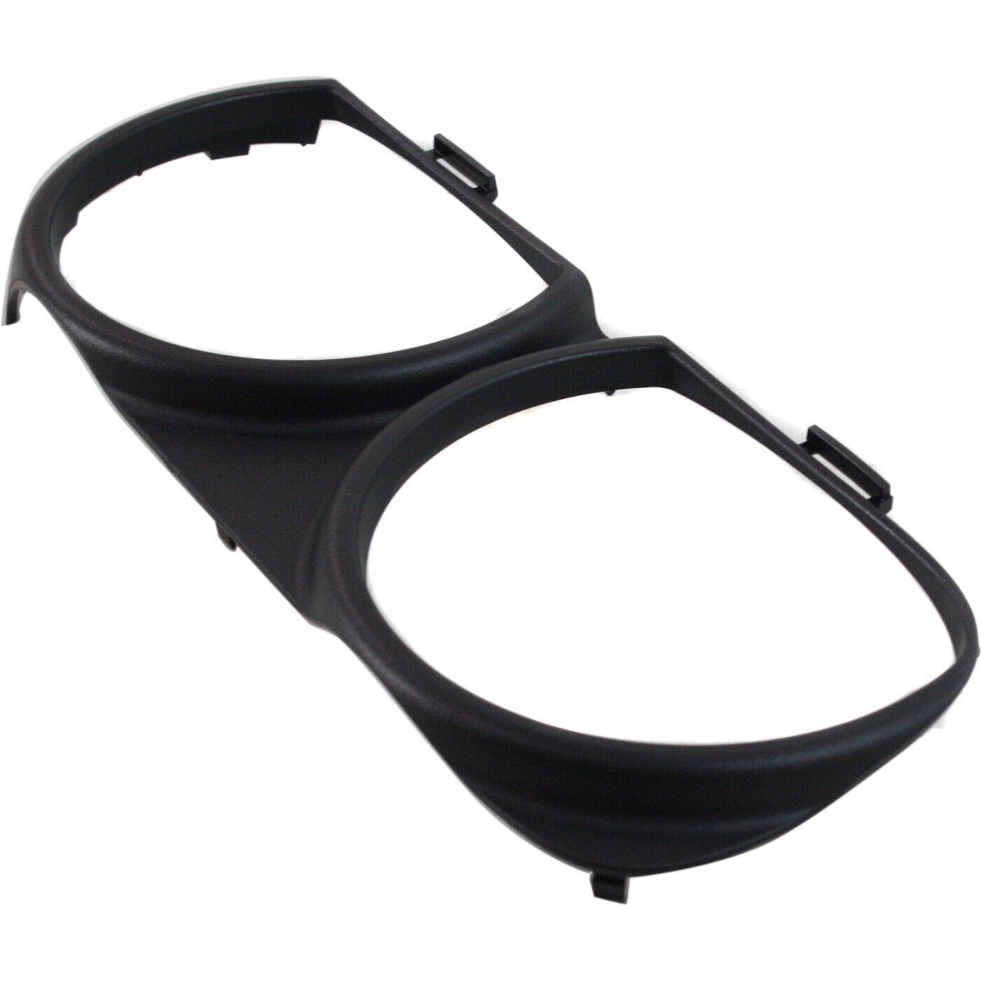 Enjoliveur de phare avant côté conducteur Dodge Challenger 2015-2021, noir texturé pour SRT Hellcat, CH2510102