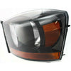 2006 Dodge Ram 1500 Head Lamp Driver Side With Black Beezel High Quality