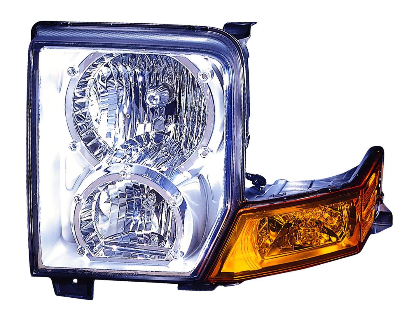 Phare avant gauche (côté conducteur) pour Jeep Commander 2006-2010, halogène haute qualité, CH2518117