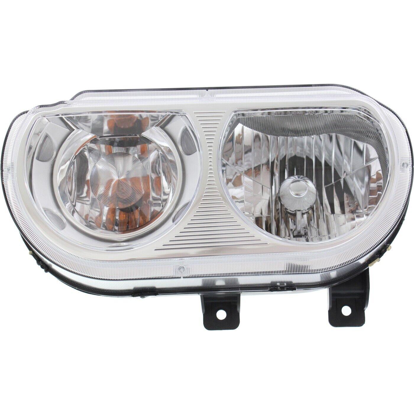 Phare avant gauche (côté conducteur) pour Dodge Challenger 2008-2014, halogène haute qualité, CH2518137
