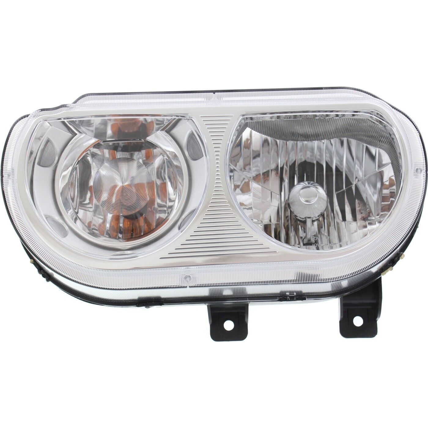 Phare avant gauche halogène pour Dodge Challenger 2008-2014, référence CH2518137C - Hunt Parts