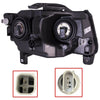 2011-2013 Jeep Compass Head Lamp Driver Side Code Lmb Without Black Trim Without Leveling High Quality