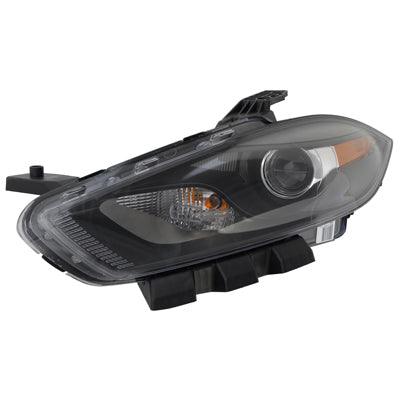 Phare avant gauche (côté conducteur) pour Dodge Dart 2013-2016, xénon avec garniture noire, haute qualité, CH2518145
