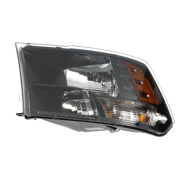 Head Lamp Driver Side Ram Ram 1500 2015-2018 Halogen Std Type With Black Bezel Capa , Ch2518149C