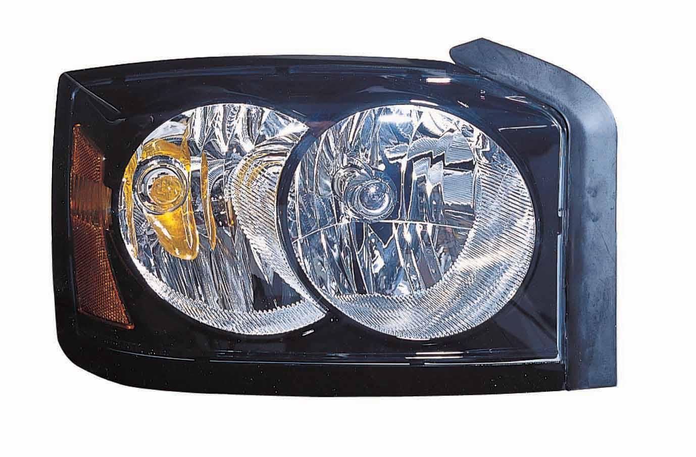 Phare avant côté passager pour Dodge Dakota 2006-2007, contour noir, haute qualité, CH2519116