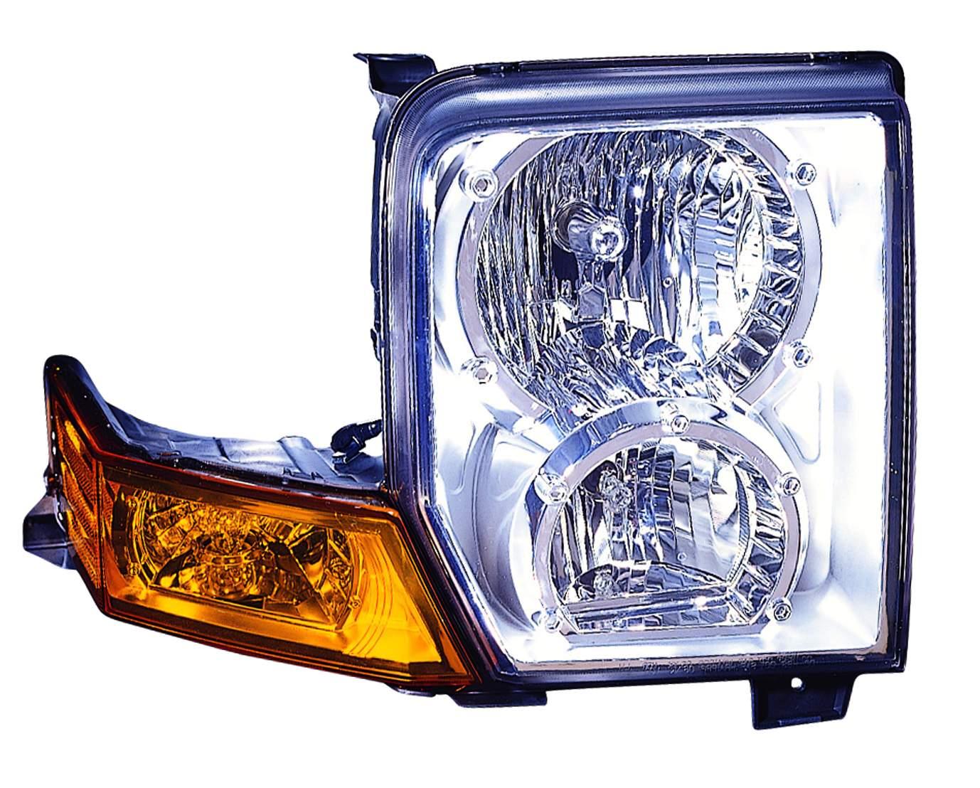 Phare avant côté passager pour Jeep Commander 2006-2010, halogène haute qualité, CH2519117
