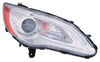 Head Lamp Passenger Side Chrysler 200 Convertible 2011-2014 Halogen Chrome Bezel Exclude S Model Capa , Ch2519140C