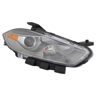 Phare avant côté passager pour Dodge Dart 2013-2016, xénon avec garniture noire, haute qualité, CH2519144