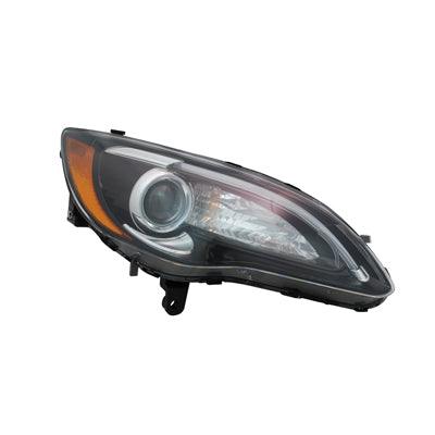 Phare avant côté passager pour Chrysler 200 Berline 2011-2012, halogène, première génération, contour noir avec insert chromé, modèle S, haute qualité, CH2519146