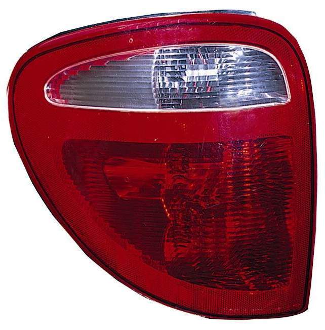Feu arrière côté conducteur Chrysler Town Country 2004-2007 Capa - Pièces détachées Hunt
