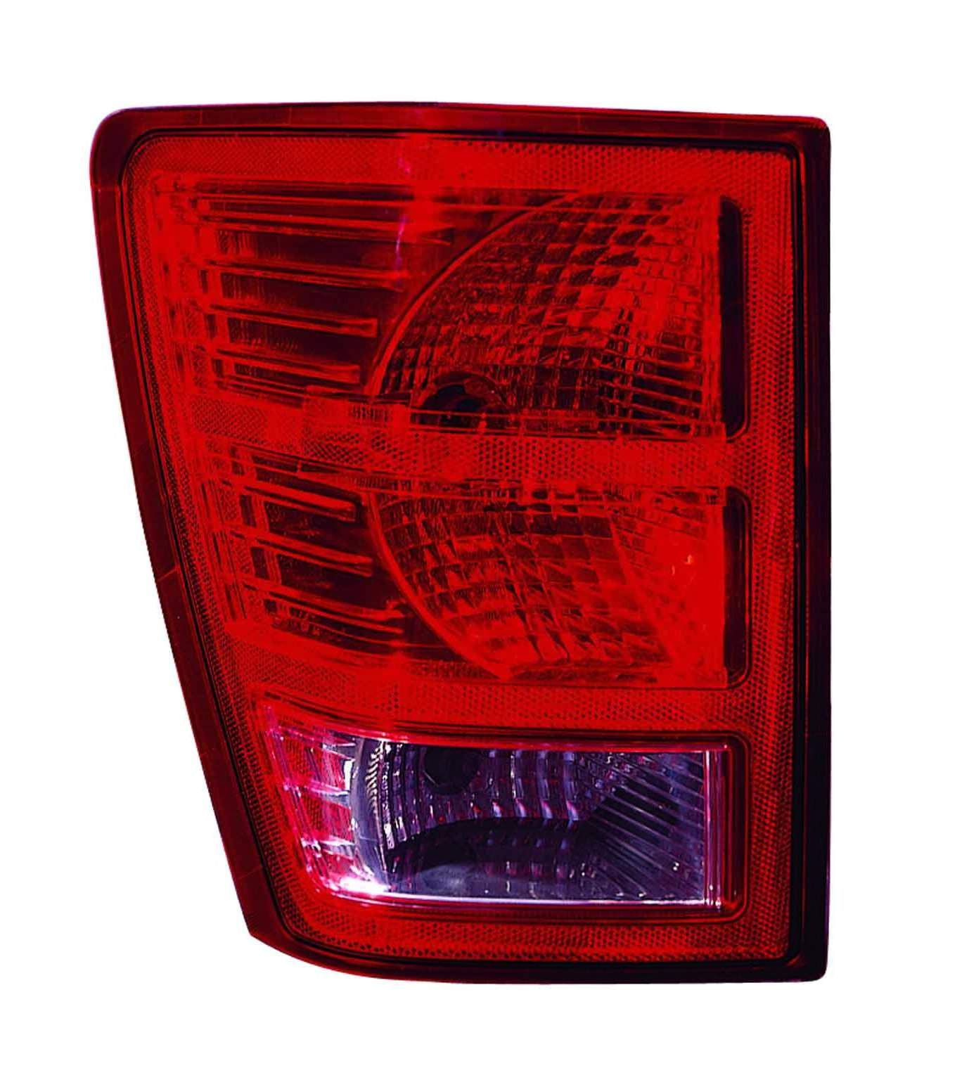 Feu arrière côté conducteur Jeep Grand Cherokee 2007-2010 Capa - Pièces détachées Hunt