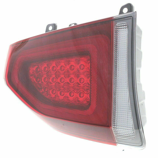 Tail Lamp Driver Side Chrysler 300 2015-2019 With Black Trim Capa , Ch2800212C
