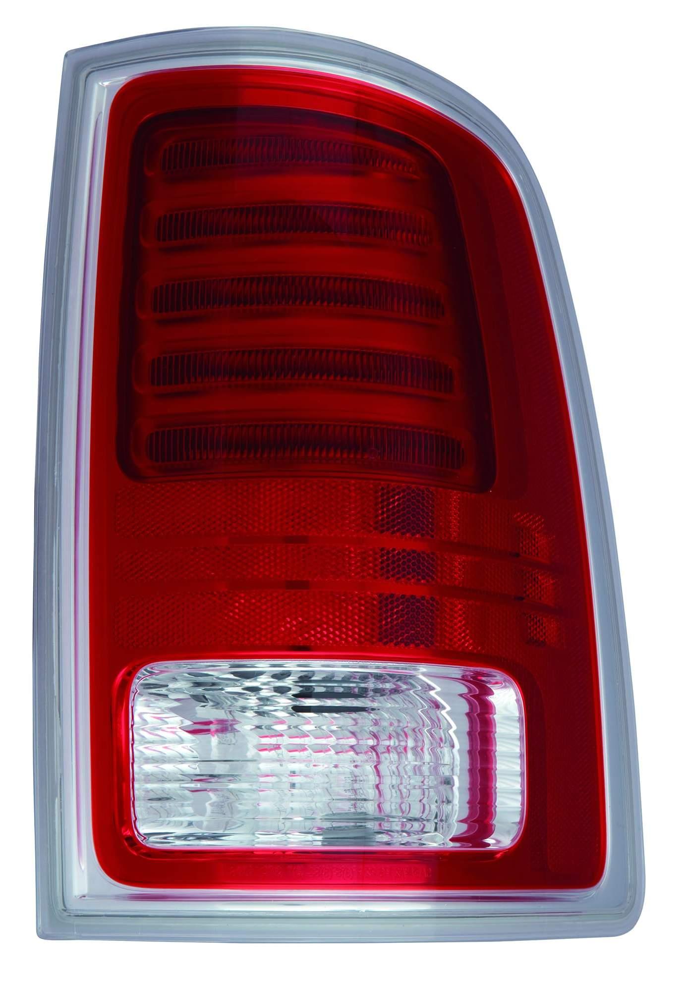 Feu arrière côté passager pour Ram 3500 2013-2018, modèles Laramie/Longhorn, LED chromée, haute qualité, CH2801203