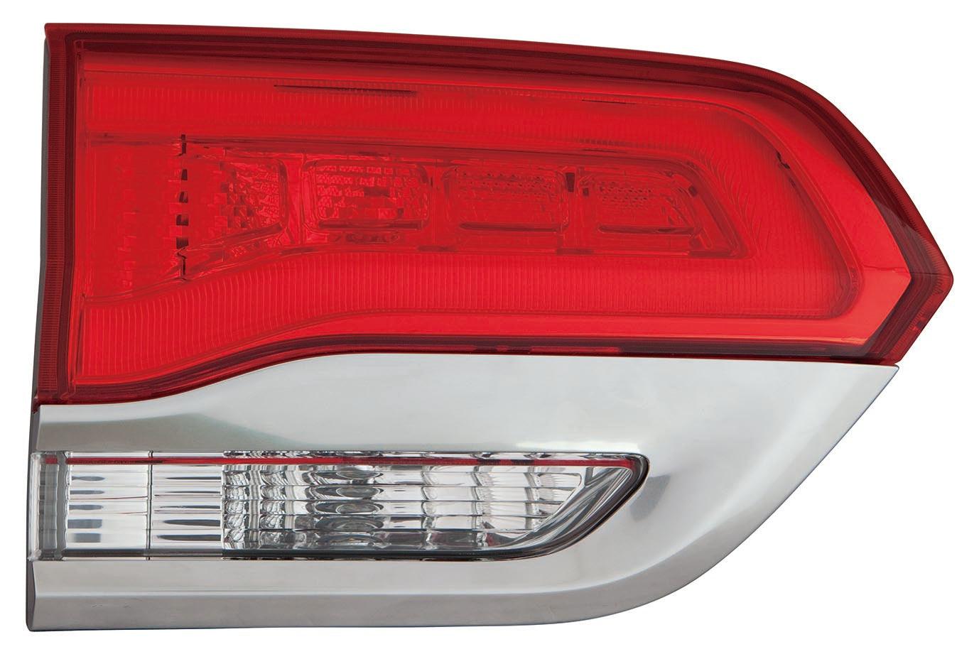 Feu de coffre côté conducteur (feu de recul) pour Jeep Grand Cherokee 2014-2021, insert platine, Laredo/Limited/Overland/Summit, haute qualité, CH2802112