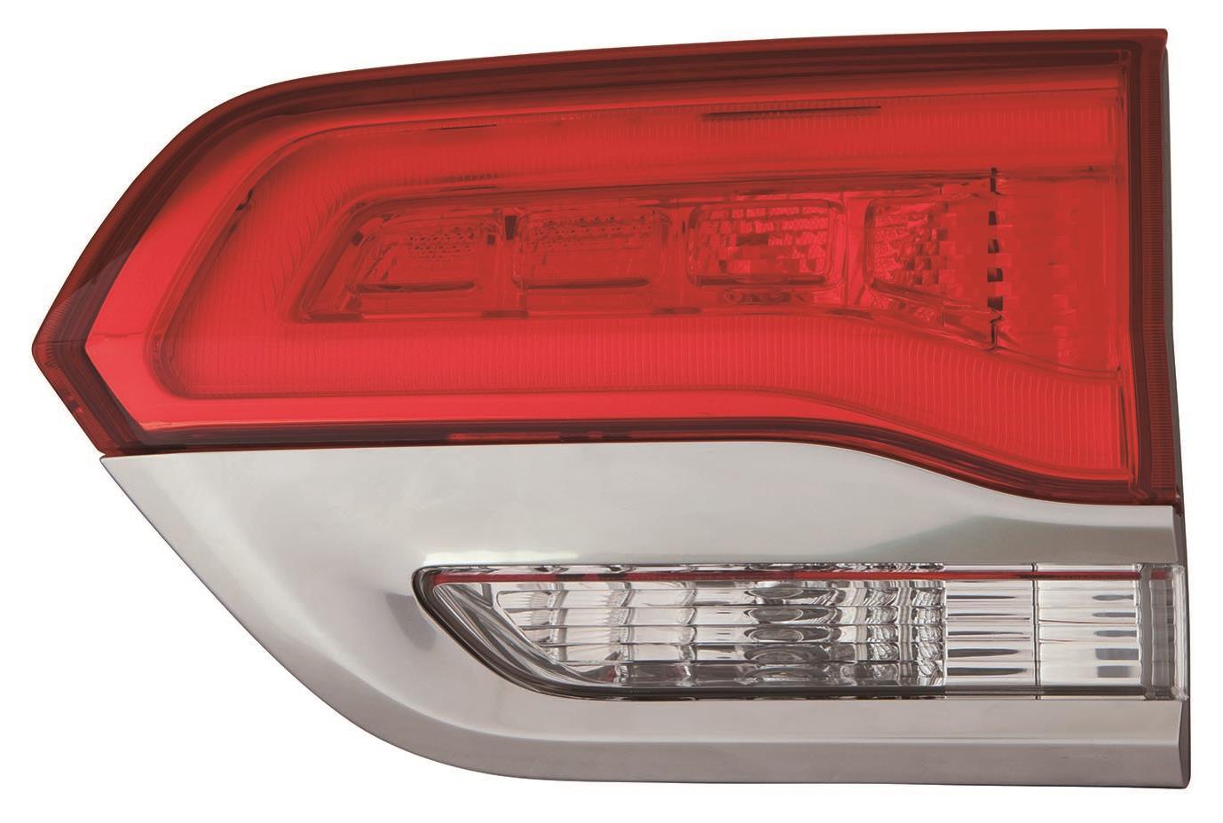 Feu de coffre côté passager (feu de recul) pour Jeep Grand Cherokee 2014-2021, insert platine, Laredo/Limited/Overland/Summit, haute qualité, CH2803112