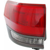 2014-2021 Jeep Grand Cherokee Tail Lamp Driver Side With Gray Trim/ Exclude Srt-8 High Quality