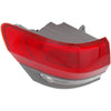 2014-2021 Jeep Grand Cherokee Tail Lamp Driver Side With Gray Trim/ Exclude Srt-8 High Quality