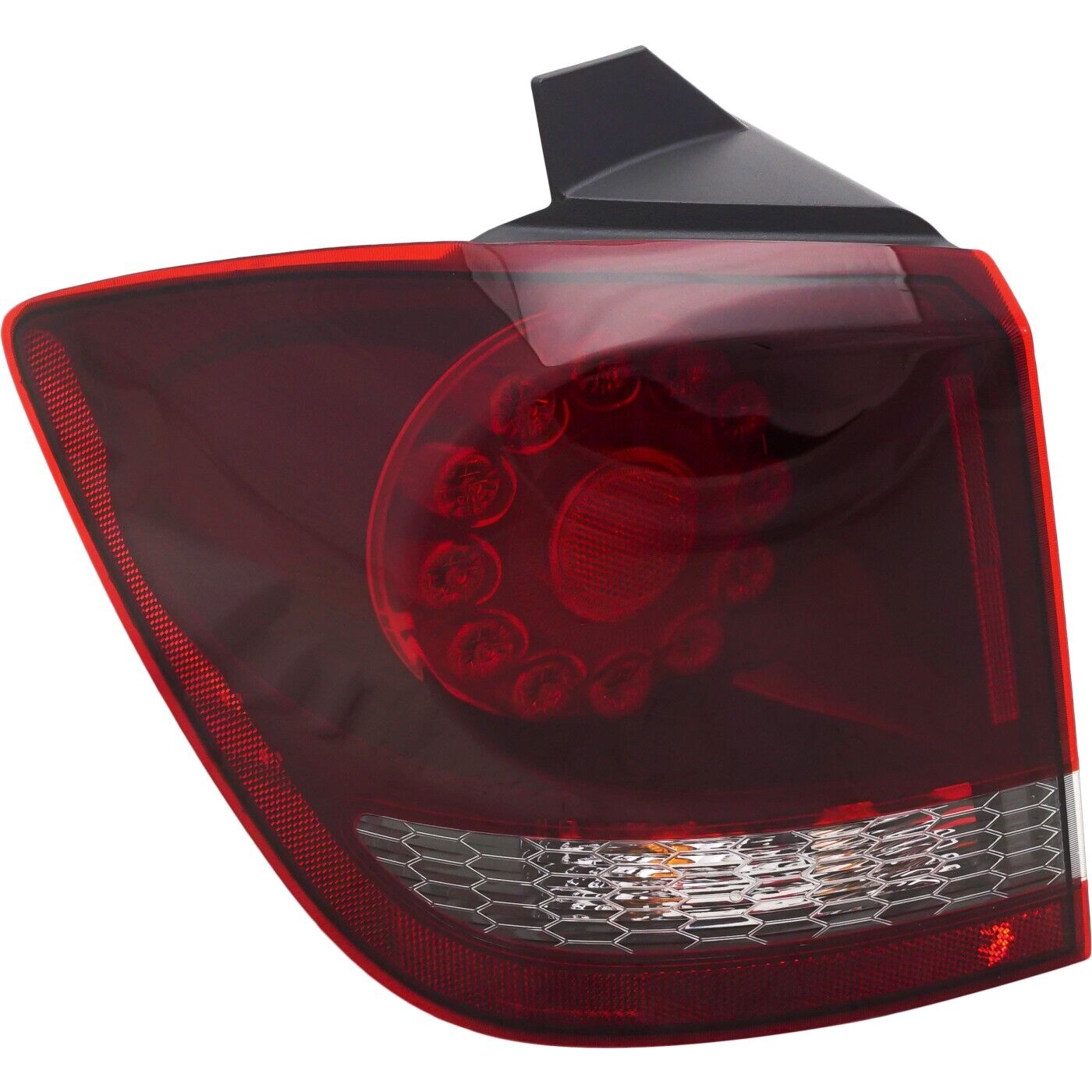 Feu arrière côté conducteur à LED avec contour noir pour Dodge Journey 2015-2020, référence CH2804114C - Hunt Parts