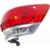 2014-2021 Jeep Grand Cherokee Tail Lamp Passenger Side Platinum Insert Laredo/Limited/Overland/Summit High Quality