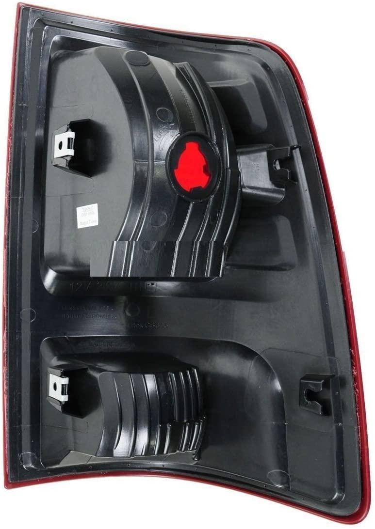 Feu arrière côté conducteur pour Dodge Ram 2500 2010, ampoule sans LED, CH2818124V