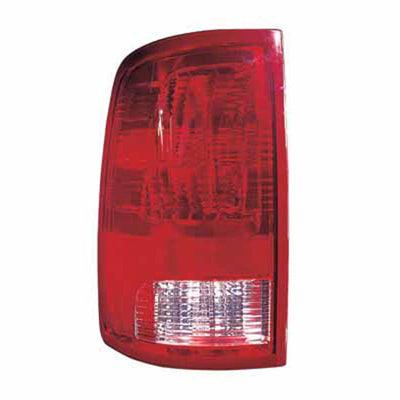 Feu arrière côté conducteur pour Dodge Ram 1500 (2009-2010), ampoule sans capuchon LED, référence CH2818124C - Hunt Parts