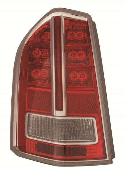 2012-2014 Chrysler 300 Tail Lamp Driver Side With Chrome Center Trim Exclude John Varvatos From 03/19/2012 High Quality
